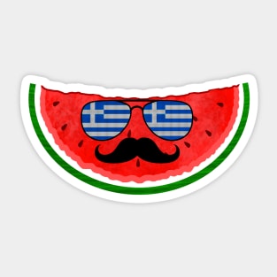 Greek Watermelon Sticker